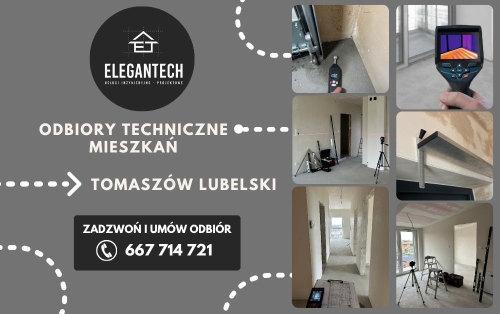 Odbiór mieszkania Tomaszów Lubelski